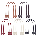 10Pcs 5 Colors PU Leather Bag Straps, Bag Replacement Accessories, Mixed Color, 59.4x3.16x0.36cm, 2pcs/color(FIND-PH0003-72)