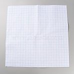 Cotton Square Cross-Stitch Fabric, Aida Cloth, White, 450x450x0.6mm(DIY-WH0349-329)