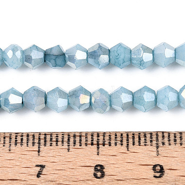 Ombre Effect Dyed Glass Beads Strands(GLAA-T025-4mm-09G)-4