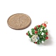 Christmas Theme Glass Seed Beads Pendants(PALLOY-TA00027)-2