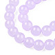 Chapelets de perles en verre imitation jade(X-DGLA-S076-8mm-27-01)-2