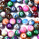 Baking Painted Opaque Solid Color Glass Beads(DGLA-N033-07)-2