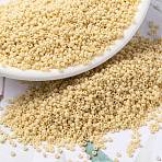 MIYUKI Round Rocailles Beads, Japanese Seed Beads, 15/0, (RR493) Opaque Pear, 15/0, 1.5mm, Hole: 0.7mm, about 5555pcs/10g(X-SEED-G009-RR0493)