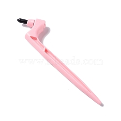 Craft Cutting Tools, 360 Degree Rotating 420 Stainless Steel Cutting Knives, with Plastic Handle, for Craft, Scrapbooking, Stencil, Pink, 16.5x3.8x1.45cm(TOOL-C007-01A)