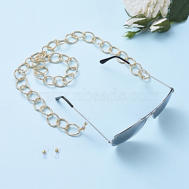 Cadenas portacables de aluminio gafas cordón para el cuello(AJEW-EH00027-02)-5