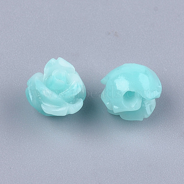 Perles de corail synthétiques(X-CORA-S027-30H)-2