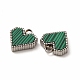 Synthetic Malachite Dyed Heart Charms(STAS-A076-08P)-3