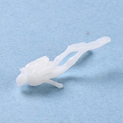 3D Resin Model, UV Resin Filler, Epoxy Resin Jewelry Making, Female Diver, White, 11x8x31mm(DIY-F090-01B)