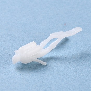 3D Resin Model, UV Resin Filler, Epoxy Resin Jewelry Making, Female Diver, White, 11x8x31mm