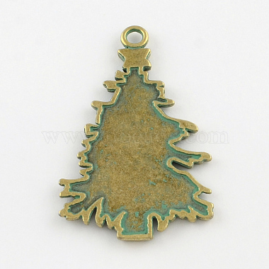 Christmas Tree Zinc Alloy Big Pendants(PALLOY-R065-066-FF)-2