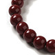 Zinnober Mala Perlen Armbänder(BJEW-B080-30)-3