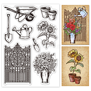 Custom PVC Plastic Clear Stamps, for DIY Scrapbooking, Photo Album Decorative, Cards Making, Mixed Shapes, 160x110x3mm(DIY-WH0448-0543)