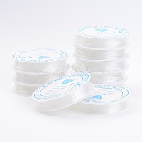 Clear Elastic Crystal Thread, Stretchy String Bead Cord, for Beaded Jewelry Making, 1mm, about 4.92 yards(4.5m)/roll