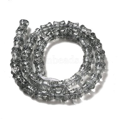 Transparent Crackle Glass Beads Strands(GLAA-D025-01B)-2