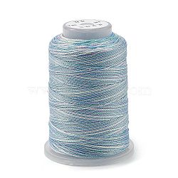 6-Ply Polyester Cord, for Jewelry Making, Colorful, 0.5mm, about 251.53 Yards(230m)/Roll(OCOR-L046-A10)