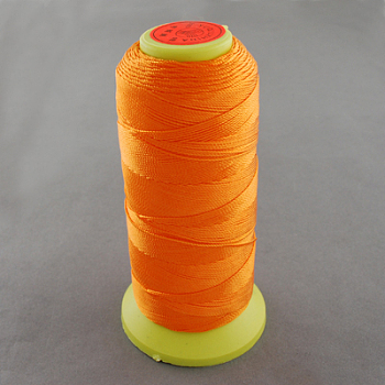 Nylon Sewing Thread, Dark Orange, 0.2mm, about 800m/roll