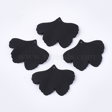 Black Leaf Acrylic Pendants
