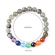 Yoga Chakra Jewelry Stretch Bracelets(BJEW-G554-02)-3