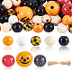 Gorgecraft Printed Wooden Beads(DIY-GF0005-74)-1