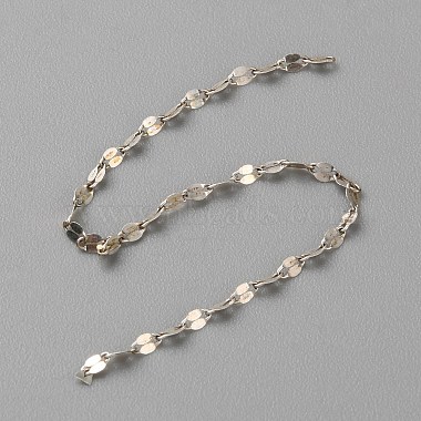 925 Sterling Silver Dapped Chains(STER-TAC0003-03P)-1