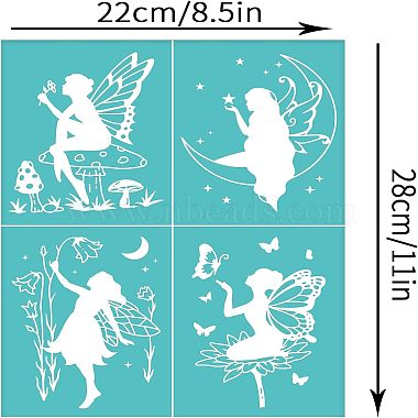 粘着性のシルクスクリーン印刷ステンシル(DIY-WH0338-055)-2