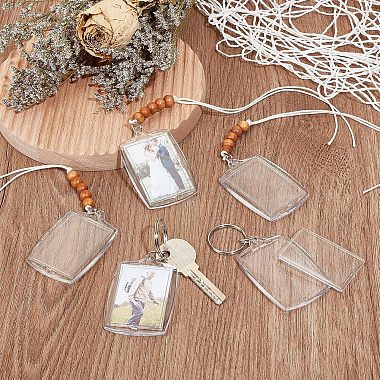 8Pcs Plastic Badge Holder Pendant Decoration(HJEW-CA0001-19)-4