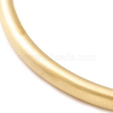 Ion Plating(IP) 304 Stainless Steel Plain Bangles(BJEW-G684-03C-G)-3