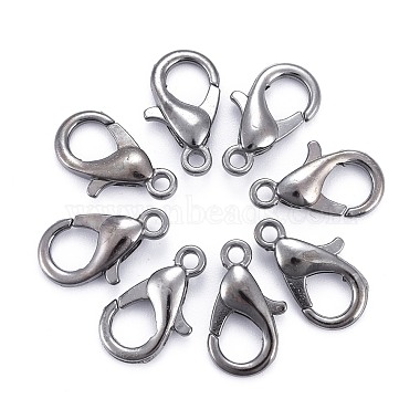 Gunmetal Others Alloy Lobster Claw Clasps