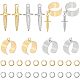 Unicraftale DIY Dagger Charm Cuff Ring Making Kit(DIY-UN0003-66)-1