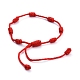 Bracelets porte-bonheur à 7 nœud(BJEW-JB05252-03)-3