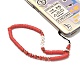 Handmade Polymer Clay Beads Mobile Straps(HJEW-JM00547)-5