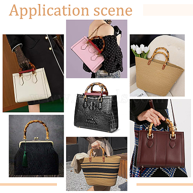 Resin Imitation Bamboo Bag Handles(FIND-WH0127-06)-6