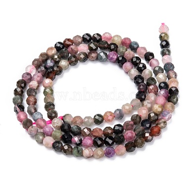 Natural Tourmaline Beads Strands(G-K185-14B)-3
