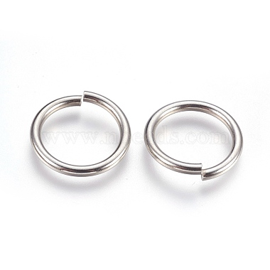 Stainless Steel Color Ring Stainless Steel Close but Unsoldered Jump Rings