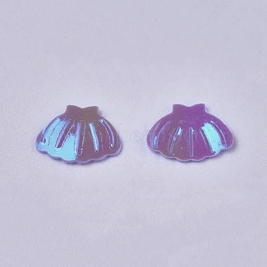 Ornement accessoires plastique paillette / paillettes perles(X-PVC-F002-C06)-2