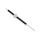 haciendo pu cuero cable de pulsera(AJEW-TAC0034-02B)-1