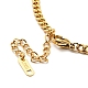Rhinestone Charms Necklace with Curb Chains(NJEW-P229-19G-02)-4