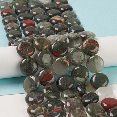 Natural African Bloodstone Beads Strands(G-M403-C16)-2