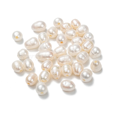 Perles de culture d'eau douce naturelles de grade b(PEAR-ZX002)-2