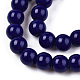 Opaque Solid Color Glass Beads Strands(X-GLAA-T032-P6mm-03)-2