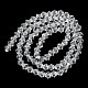 Transparent Electroplate Glass Beads Strands(GLAA-F029-2mm-C13)-2