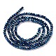 Electroplate Glass Beads Strands(GLAA-H021-01A-FP03)-5