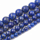 Natural Lapis Lazuli Beads Strands(G-S333-10mm-013)-2