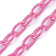 Acrylic Opaque Cable Chains(X-PACR-N009-001G)-4