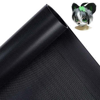 PVC Mesh, Dustproof and Breathable,Heat Filter, Protective Decoration, Black, 1000x300x0.3mm, Hole: 0.5mm