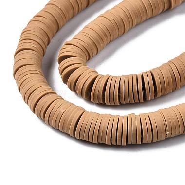 Flat Round Eco-Friendly Handmade Polymer Clay Beads(CLAY-R067-10mm-37)-3