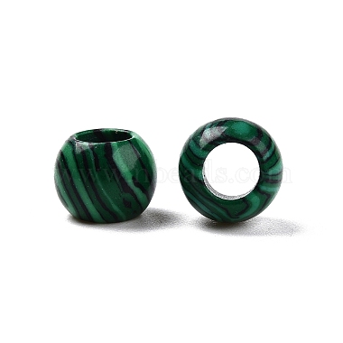 perles de malachite synthétiques(G-T092-10mm-21)-2