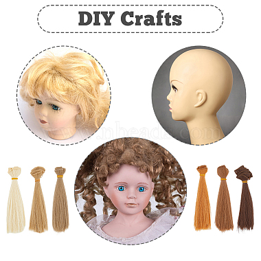 6 Bundles 6 Colors New Ladies Hair Accessories(OHAR-DC0001-07)-7
