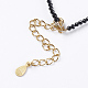 Natural Black Spinel Beaded Necklaces Making(MAK-K016-02-01)-3