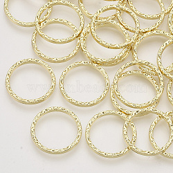 Alloy Linking Rings, Round Ring, Light Gold, 20x2mm, 16mm inner diameter(X-PALLOY-N150-39)